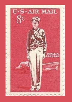 Amelia Earhart Stamp