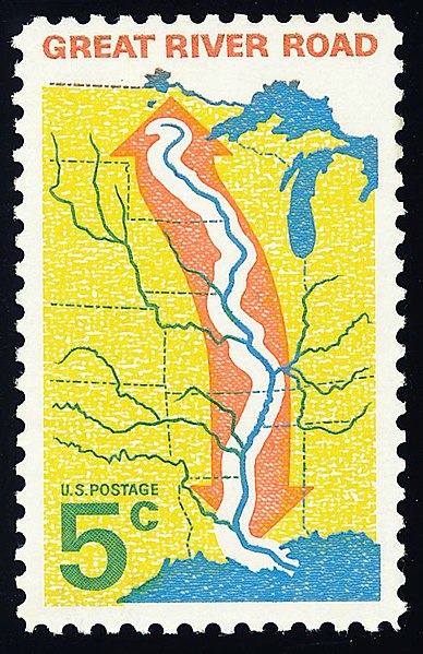Mississippi River Stamp